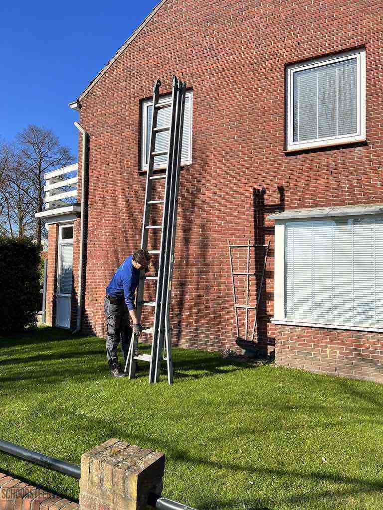Epe schoorsteenveger huis ladder